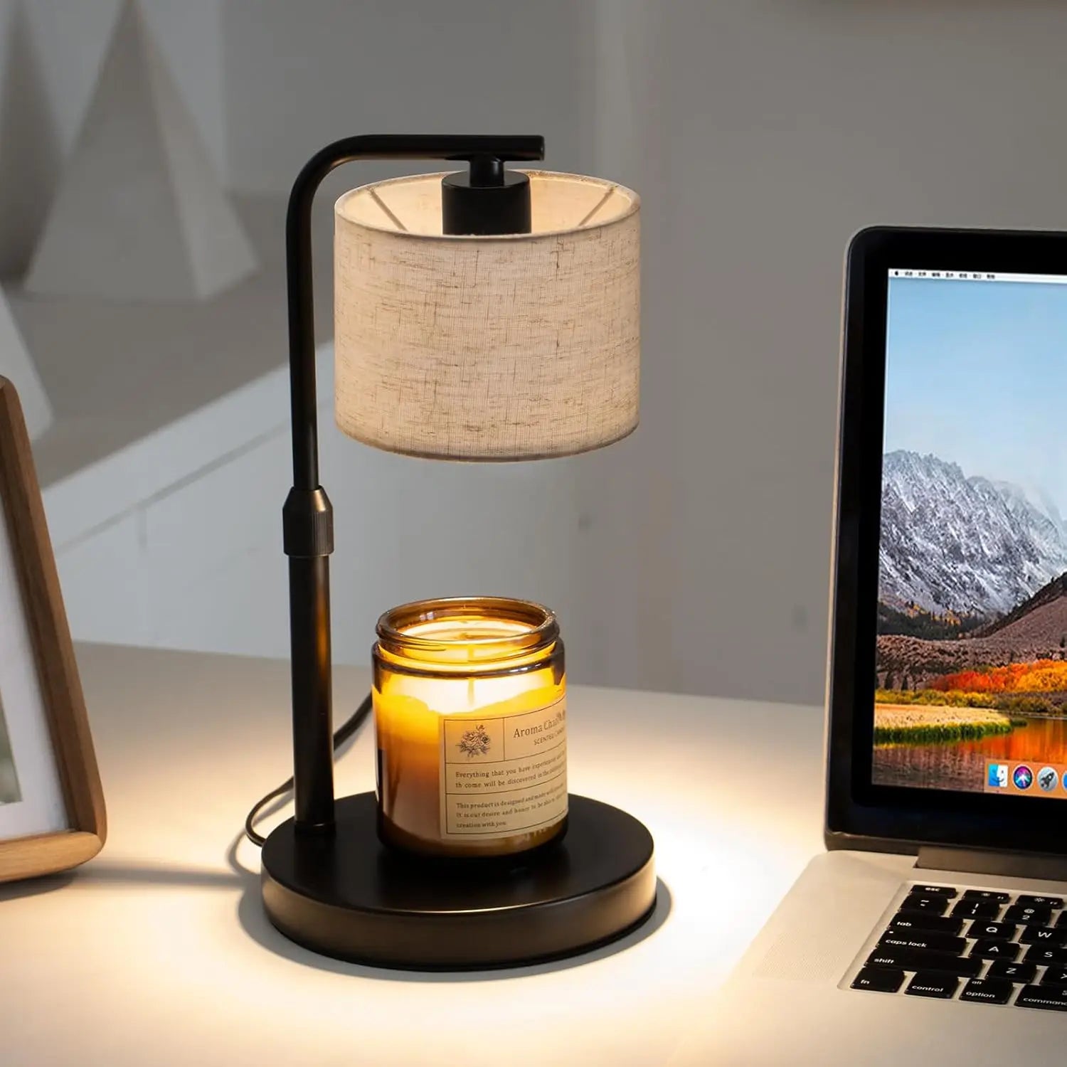 Nordic candle warmer lamp
